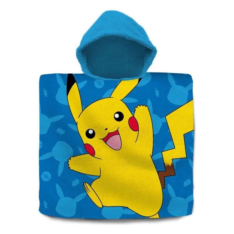 Poncho De Algodon 60X120Cm Pokemon