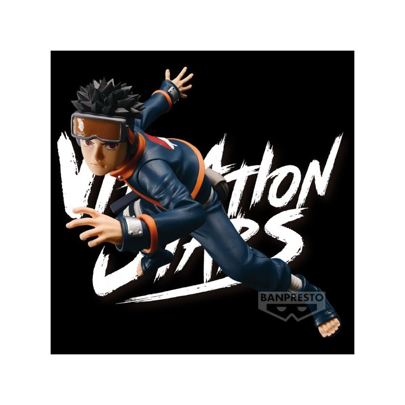 Figura banpresto naruto shippuden vibration stars obito uchiha 10cm