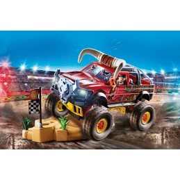 Playmobil stuntshow monster truck horned