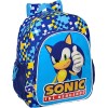 Mochila Junior Adapt.Carro Sonic Speed 32X12X38Cm