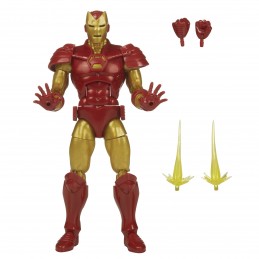 Figura hasbro marvel legends iron man (heroes return)