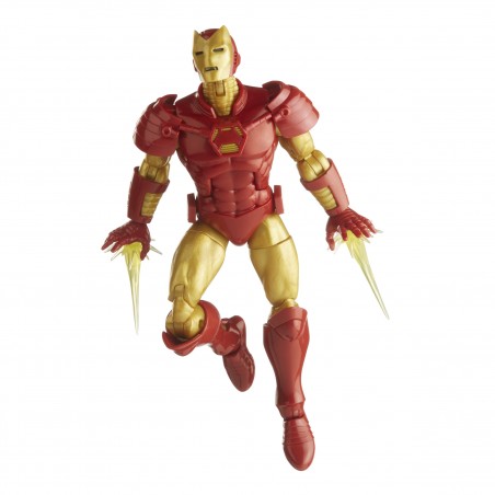 Figura hasbro marvel legends iron man (heroes return)