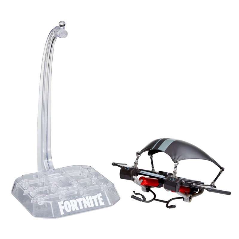 Figura hasbro fortnite victory royale glider vehiculo downshift express