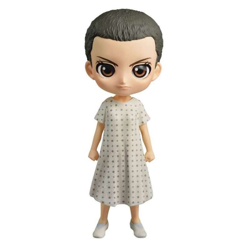 Figura banpresto q posket stranger things eleven con bata