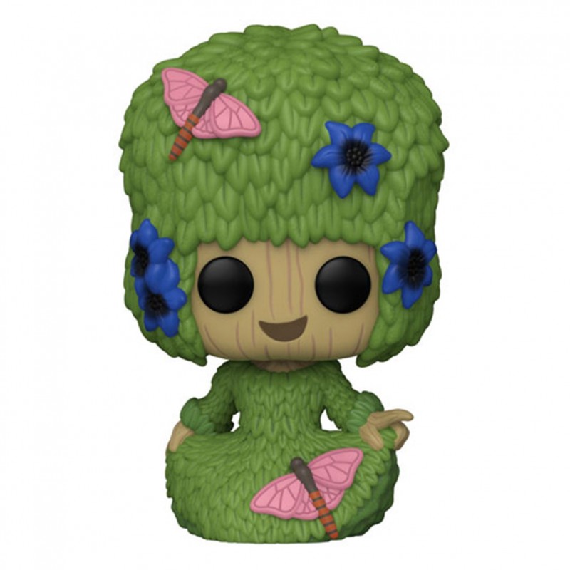 Funko pop marvel guardianes de la galaxia fancy groot marie hair 70649