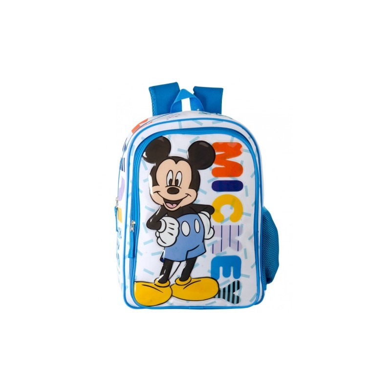 Mochila Infantil Mickey Disney 37x29x11cm.