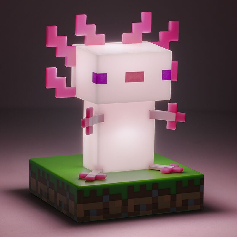 Lampara paladone icon minecraft ajolote