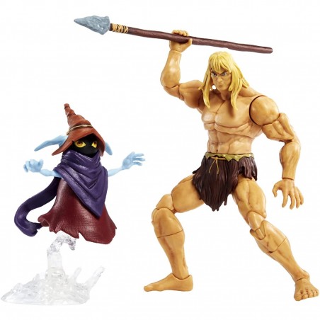 Figura mattel masters of the universe revelation he - man savage deluxe