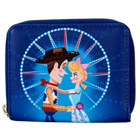 Cartera loungefly disney toy story woody & bo peep wallet