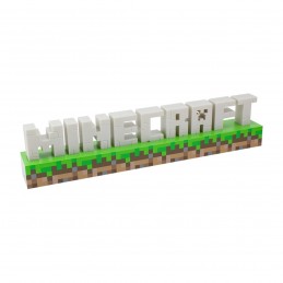 Lampara paladone minecraft logo