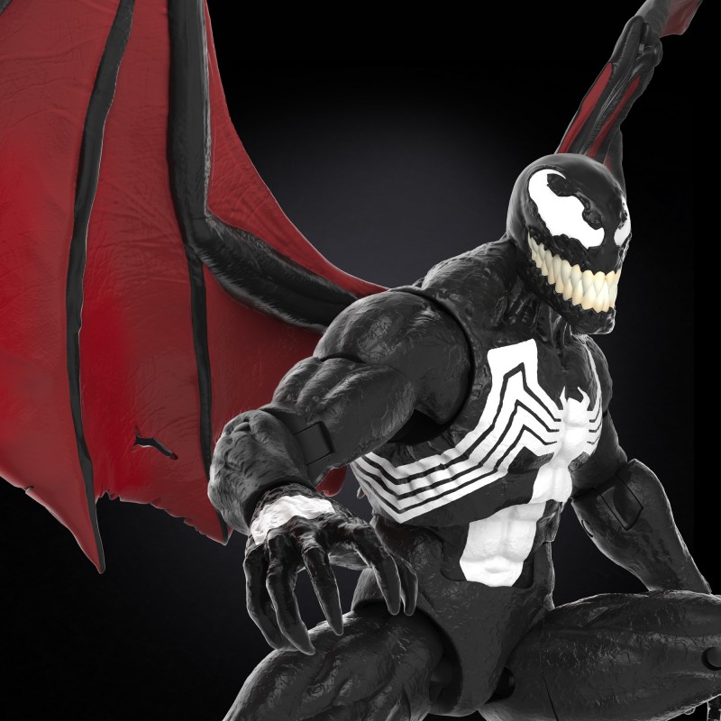 Pack 2 figuras hasbro knull & venom spiderman 60 anniversary marvel legends