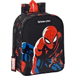 Mochila Guarderia Adapt.Carro Spider-Man Hero 22x10x27 cm