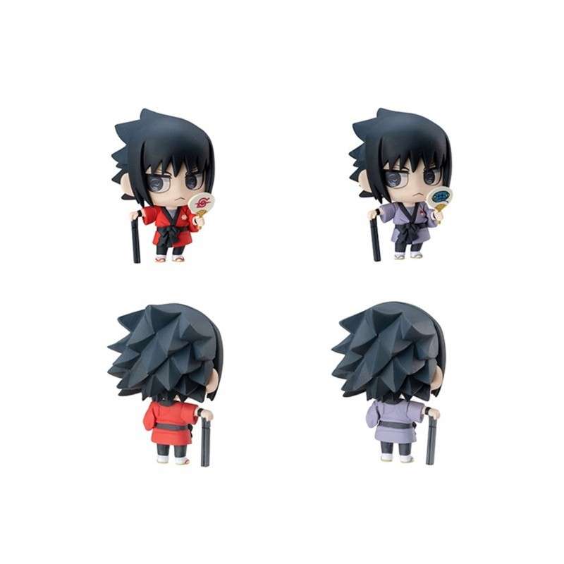 Set figuras megahouse naruto shippuden petit chara land 10th anniversary