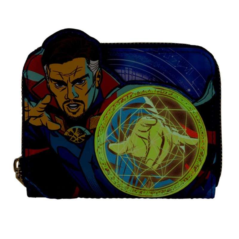 Cartera loungefly funko marvel doctor strange multiverso wallet