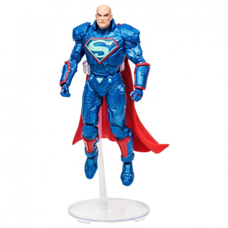 Figura mcfarlane multiverso dc lex luthor in power suit