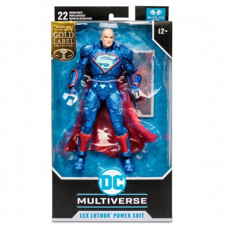 Figura mcfarlane multiverso dc lex luthor in power suit