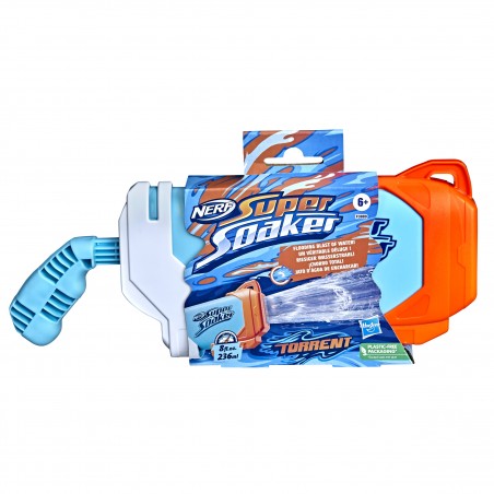 Pistola hasbro nerf super soaker torrent