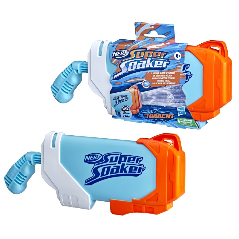 Pistola hasbro nerf super soaker torrent