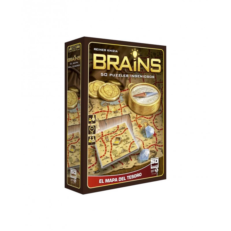 Juego de mesa brains mapa del tesoro pegi 8