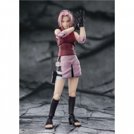 Figura tamashii nations sh figuarts naruto shippuden sakura haruno inheritor tsunade´s indominable will