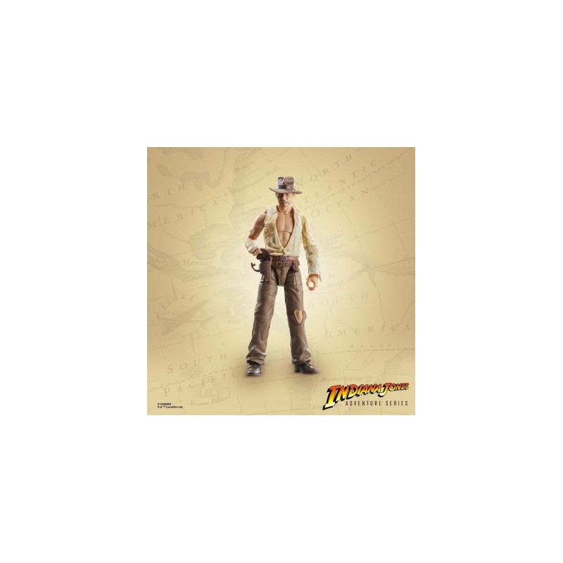 Figura hasbro indian jones adventure series - indiana jones templo maldito