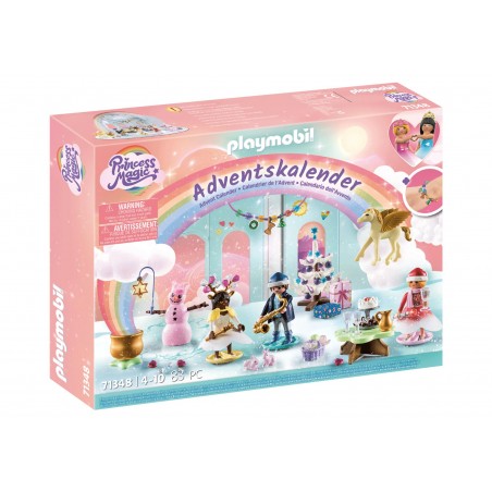 Calendario de adviento playmobil arcoiris de navidad