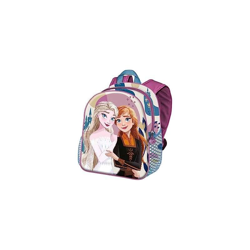 Mochila 3D Frozen Disney 31x27x11cm.