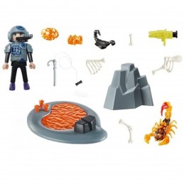 Playmobil starter pack lucha contra el escorpion de fuego