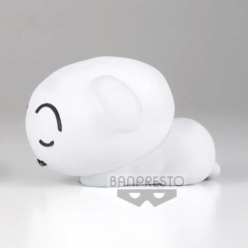 Figura banpresto fluffy puffy crayon shin - chan shiro ver. b