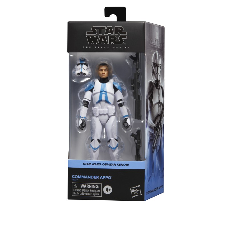 Figura hasbro star wars the black series comandante appo