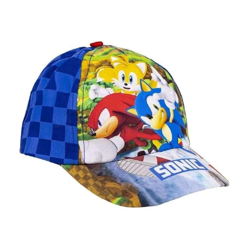 Gorra Con Visera Curva Sonic