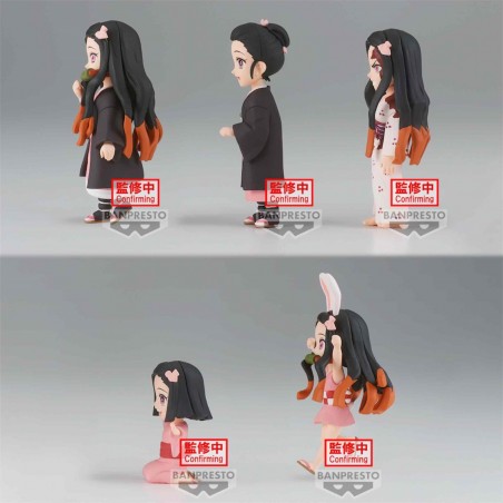 Figura banpresto demon slayer kimetsu no yaiba world collectable nezuko kamado collection unidad aleatoria