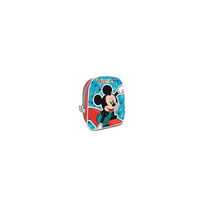 Mochila Pq Mickey Surf 27Cm