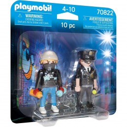 Playmobil duo pack policia...