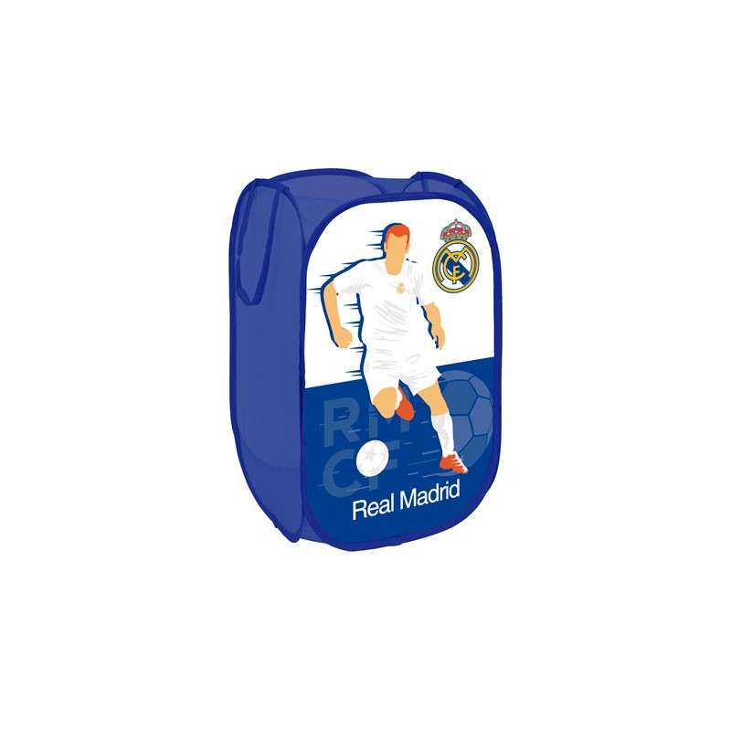 Contenedor Desplegable Real Madrid 36x36x58cm.