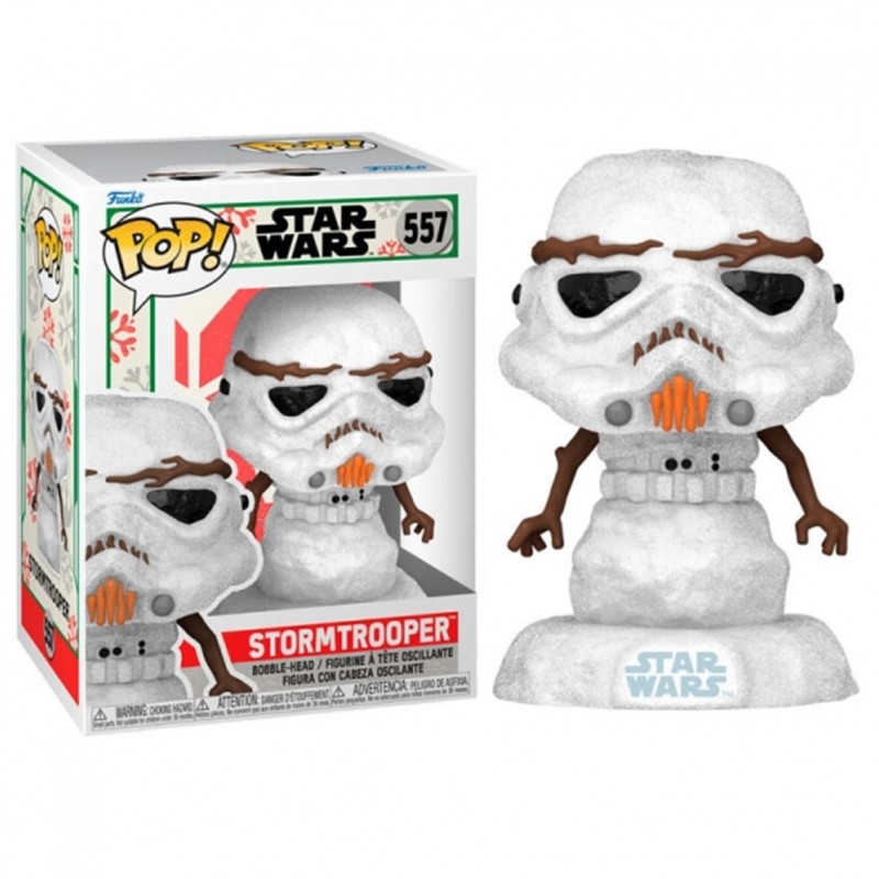 Funko pop star wars holiday stormtrooper 64338