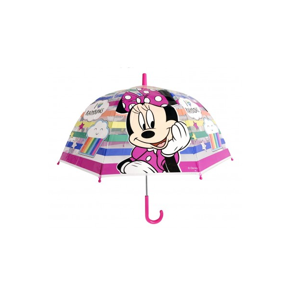 Paraguas Manual Burbuja Minnie Disney 48cm.