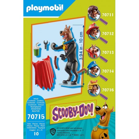 Playmobil scooby - doo! figura coleccionable vampiro