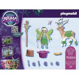 Playmobil ayuma forest fairy con animal del alma