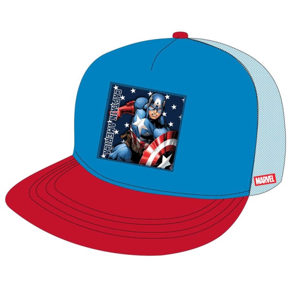 Gorra Premium Capitan America Marvel T.54-56-58