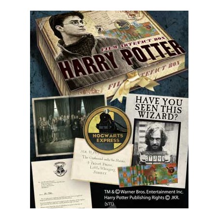 Replica the noble collection harry potter caja de artefactos