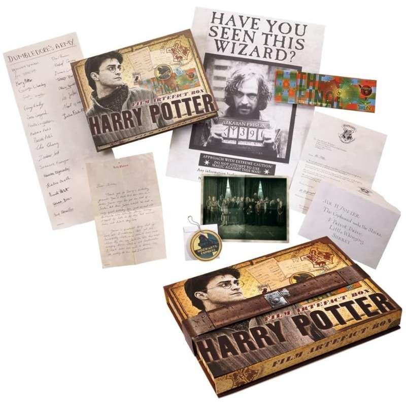 Replica the noble collection harry potter caja de artefactos