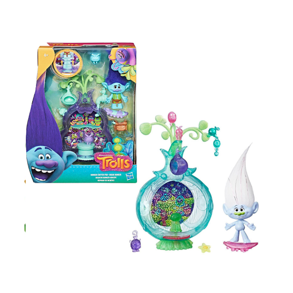 TROLLS FIGURA CON POD Y ACCESORIOS E0145 TROLLS