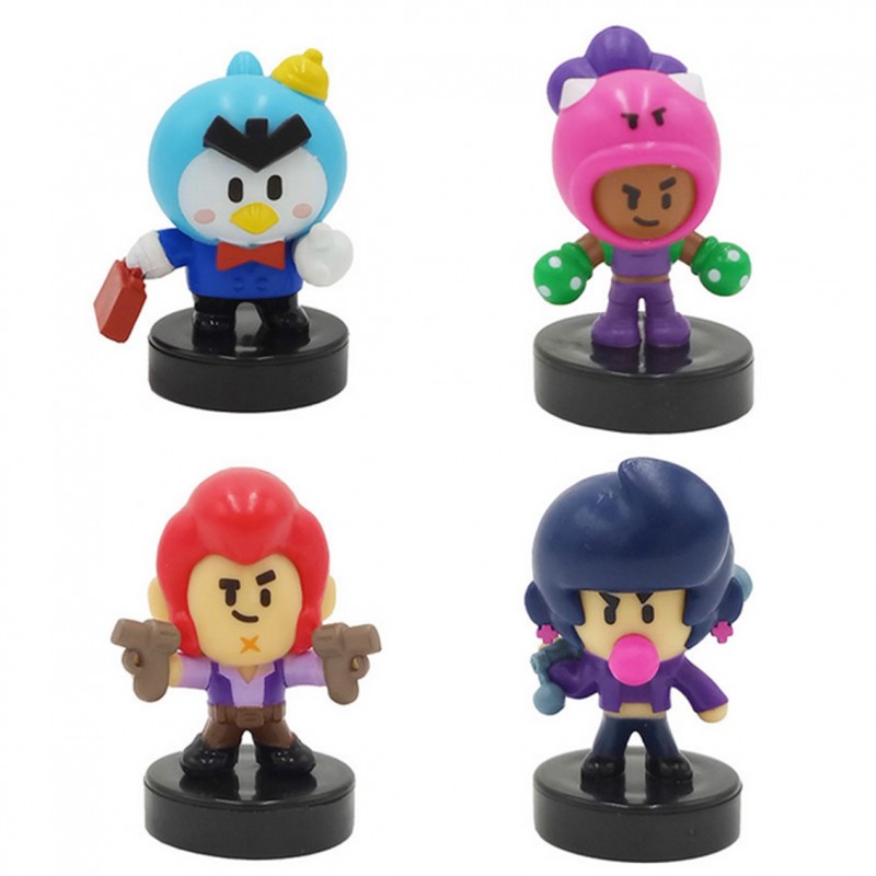 Figuras brawl stars blister pack 4 aleatorio