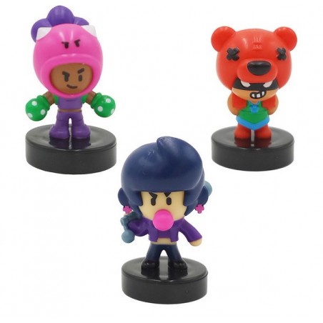 Figuras brawl stars caja pack 3 aleatorio