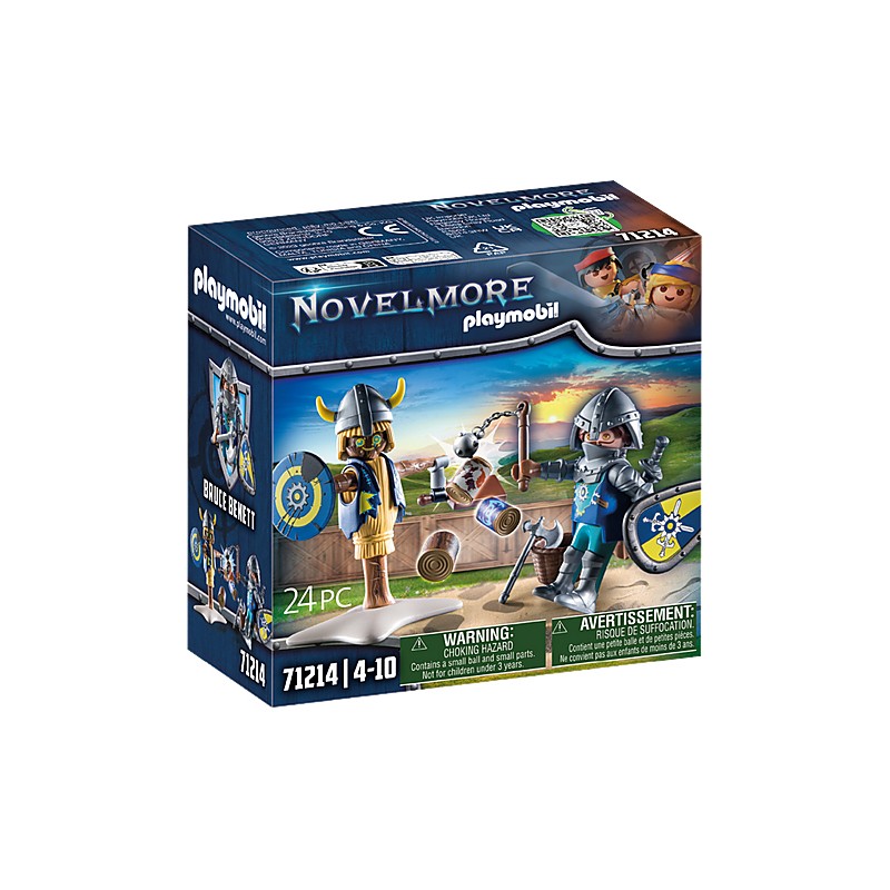 Playmobil novelmore - entrenamiento para el combate