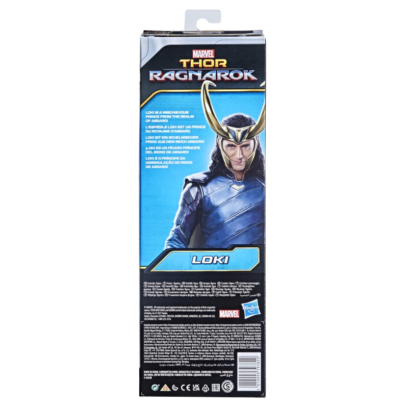 Figura hasbro marvel titan hero series loki