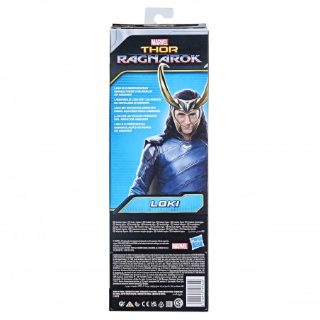 Figura hasbro marvel titan hero series loki