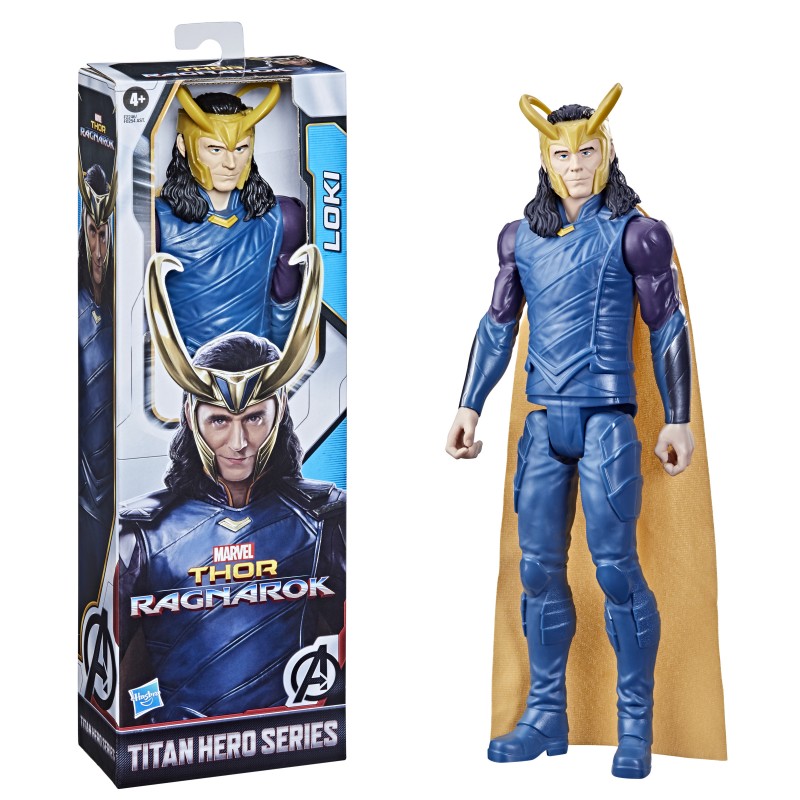 Figura hasbro marvel titan hero series loki