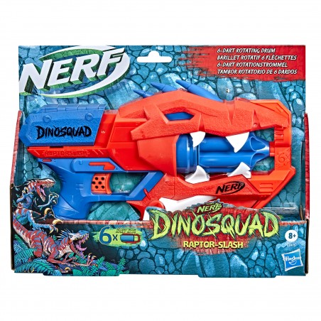 Lanzador hasbro nerf dino squad raptor slash